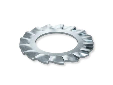 Serrated lock washers 